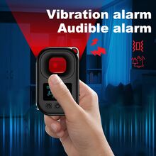 Camera Detector Anti-Spy Camera Hidden Camera Detector, Security Monitoring Device With Alarm And Anti-Theft Mode - Black - View 10