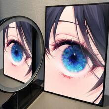 1pc Anime Eye Pop Posters Canvas Painting Cafe Bar Room Wall Arts Decoration No Frame
