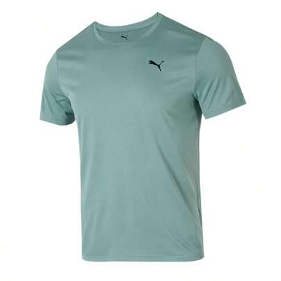 Puma 男裝t卹 M TAD ESSENTIALS SOLID CAT TEE 運動服跑步健身舒適透氣休閒圓領短袖 527344-30