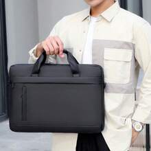 Men's Multifunctional Laptop Handbag & Messenger Bag - Multicolor - View 7