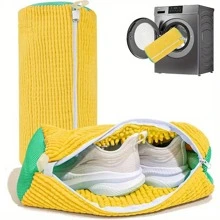 1 Pack Reusable Plastic Shoe Cleaning Bag, Laundry Bag - Sports Shoe Cleaning Kit, No Electricity Or Battery Required To Remove Stains