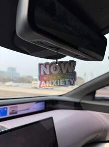 AHORA, ESO ES LO QUE LLAMO, ANSIEDAD, Fragante - Ambientador para auto unisex, te ayuda a relajarte. Categoría: Ambientador para automóvil, purificador de aire, apto para camiones, SUV, hogares, garajes, lugares de trabajo, dormitorios, perlas de gel desodorizante de uso múltiple