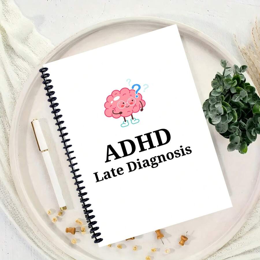 1 Book Including A Treatment Plan Template Related To Late-Onset ADHD ... image.