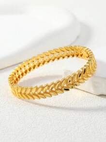 1 Ramadan Stijl Dubai Luxe Tarwe Dames Sieraden Armband, Geschikt Voor Het Geven Van Cadeaus, Dagelijkse Kleding En Andere Gelegenheden