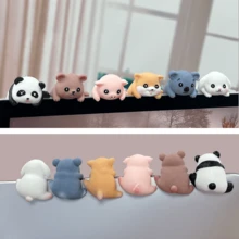 Creative Cute Animal Figurine Decoration Accessory For Computer, TV Monitor, Car Navigation Display