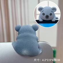 Creative Cute Animal Figurine Decoration Accessory For Computer, TV Monitor, Car Navigation Display