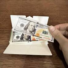 1pc 110mm Ultra-Thin Slow Burning Rice Paper With Creative Dollar Design, Rectangular Packaging, Smoking Accessory For Cigarette Rolling Enthusiasts - Multicolor - View 8