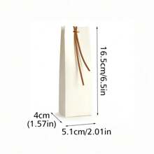 10pcs Kraft Paper Gift Bag Party Candy Gift Mini Boxes Birth Favors Party Gift Wedding Cookie Candy Bags Festival Favor Box - Multicolor - View 6