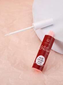 1Pc 6ml Bottle Of Clear False Eyelash Glue. This Super-Strong Hold, Gentle, And Non-Irritating Eyelash Lengthening Glue Is Latex-Free, Waterproof, And Lasts Up To 72 Hours. Suitable For Strip False Eyelashes And For Sensitive Eyes, Ideal For DIY False Eyelash Makeup At Home. - White - View 12