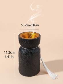 A Fashionable And Exquisite Graduation/Holiday Gift, Cylindrical Aroma Diffuser Decor, Ideal Birthday Gift - Black - View 5
