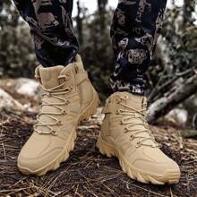 Men's Outdoor Leisure And Comfortable Short Hiking Boots, Lightweight And Fashionable Versatile Sports Shoes, Training Casual Shoes, Hiking Boots