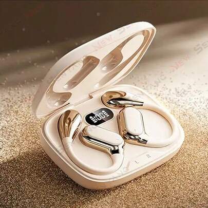 NEW SENYANG Nuevo auricular inalámbrico Senyang True Wireless con música en el oído, auriculares Bluetooth para juegos, TWS HIFI Dolby Bass 9D Estéreo, auriculares HD para llamadas, compatibles con Android e , auriculares inteligentes para regalo del Día de San Valentín