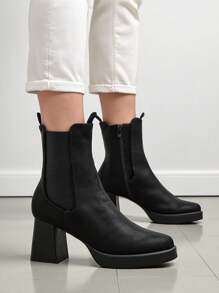 Royalfashion 女士粗跟踝靴 Miezo