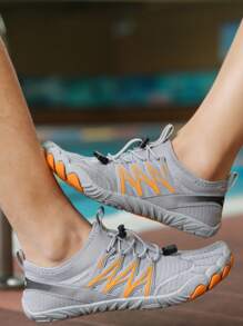 轻质透气针织纯色沙滩鞋，适合青少年夏季休闲、户外运动、度假旅行、毕业礼物、生日礼服配饰 - L2025 - 查看 5