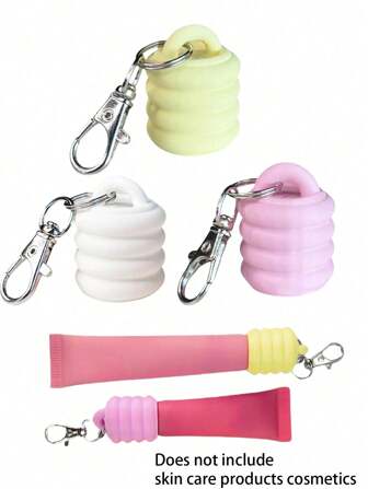 1pc Keychain Cap,Lip Balm Cap Keychain,Lip Balm Key Chain,Lid Cap Keychain,Holder Keychain, Portable Holder Keychain,Can Be Hung On Wallets, Makeup Bags, Handbags, Backpacks, Fitness Bags,Gift For Wife, Girlfriend, Daughter, Friend, Colleague, Student, Teacher, Or Team,Party Gifts,Birthday Gifts, Christmas Gifts, Valentine's Day Gifts, Mother's Day Gifts,Thanksgiving Gifts,Easter Gifts,Graduation Season Gift