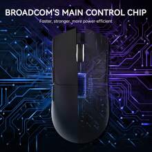 ATTACK SHARK ATTACK SHARK X11 Lightweight Wireless Gaming Mouse With RGB Charging Dock, Tri-Mode-2.4G/USB-C Wired/BT, 22K DPI, PAW3311 Optical Sensor, HUYU Switch, 5 Programmable Buttons For PC/