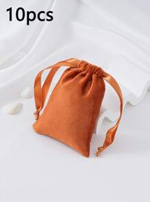 1/10/50 peças 9x12cm Bolsa de joias Bolsa de veludo para presente, Bolsa de embalagem de joias, Bolsas para presentes de joias, Bolsas para lembrancinhas de casamento, aniversário, brincos, pulseira, colar, bolsas organizadoras pequenas chiques, Bolsa de embrulho para presente para festa, feriado