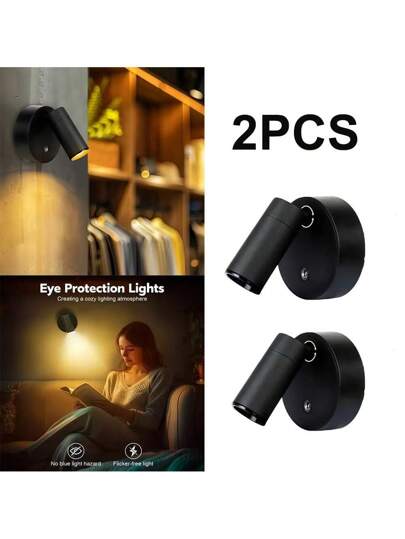 1/2 Pcs LED Spotlights Rechargeable, Dimmable Vloer Lamp Touch Control, USB Powered, Ideal Art Plant Display, Includes Verlichting Source, Different Room Types, Warm Bedroom Lighting