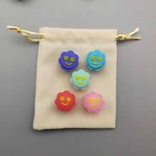 1 Set Koreaans traditioneel spel, Gonggi Jack stenen kiezels set, Koreaanse volksspelset - Gong-Gi, Biseokchigi, Jebi Chagi, Paeng-Y, DDAKJI spelset, familiereisspel (stijl en kleur zijn willekeurig)