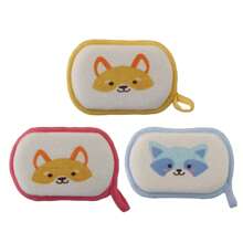 3pcs/Set Adorable Children/Baby Soft Bath Sponges, Cartoon Bath Towels, Baby Shower Brushes, Gentle Sponges
