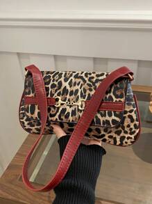 Bolso bandolera retro con diseño de correa de lazo y solapa decorativa con empalme, asimétrico y sencillo, adecuado para compras, carteras, mujeres jóvenes, estudiantes universitarios, recién llegados y trabajadores de cuello blanco. Son muy apropiados para oficinas, universidades, trabajo, negocios, viajes al trabajo, actividades al aire libre, viajes y salidas.