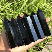 1pc Natural Healing Crystal Point, Crystal Obelisk, Gemstone Wand For Home Decoration Best - one-size - View 90