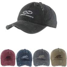 1pc Women's Embroidered Distressed Washed Baseball Cap, Fashion Casual Streetwear Sun Hat Suitable For Daily Wear And Outdoor