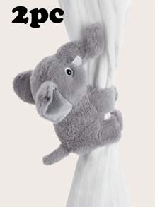 1/2pcs Animal Plush Clipsззжzzz Window Curtain Holder, Multiple Styles And Sizes Available, Suitable For Curtain Fixing And Decoration Gifts Birthday Graduation