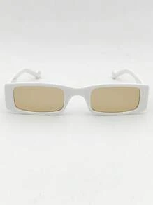 1 chiếc kính trang trí thời trang cổ điển hình chữ nhật hẹp, chất liệu PC, nhẹ và di động, thích hợp cho các sự kiện ngoài trời và buổi hòa nhạc - hình chữ nhật - Xem 12