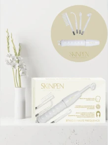 Instrumento de electroterapia portátil, instrumento de belleza de microcorriente, barra de electroterapia portátil, dispositivo de belleza, herramienta para el cuidado de la piel - Ver 2