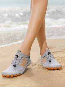 轻质透气针织纯色沙滩鞋，适合青少年夏季休闲、户外运动、度假旅行、毕业礼物、生日礼服配饰 - L2025 - 查看 6