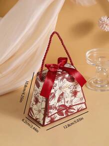 7pcs,Exquisite Wedding Gift Box - Suitable For Candies, Chocolates And Party Decorations - Applicable For Christmas, Easter, Thanksgiving And New Year Celebrations. Suitable For Christmas, Highly Recommended For Thanksgiving