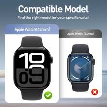 Apple Watch Case, Privacy Apple Watch Case Compatible With Apple Watch Series 10/9/8/7/6/5/4/Series SE2/SE , Privacy Tempered Glass Screen Protector,[Anti-Peeping] Full Coverage PC Hard Cover Bumper Compatible With Apple Watch Series (Black 40mm/41mm/42mm/44mm/45mm/46mm)