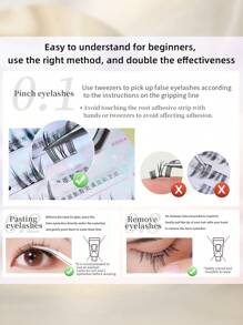 36 einzelne Büschel, Länge 11 mm, Dicke 0,07 mm, C-Curl, Fischschwanz-Design, Länge 11 mm, DIY gepfropfte Wimpern, einzelne Wimpernbüschel, natürliches Aussehen, handgefertigt, Wimpernbüschel, einzelne Kunstwimpern, Wispies, langanhaltend, Geschenk für Frauen & Mädchen, Manga-Wimpern, natürliche Büschel-Wimpern, Wimpernbüschel, einzelne Wimpern, Wimpern, Kunstwimpern - C - Übersicht 5