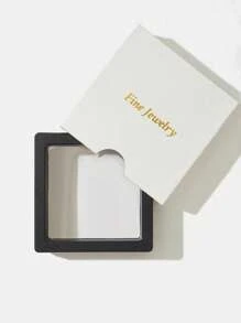 1pc Classic Single 2-Carat Moisanite Stone Graceful Pendant Necklace 925 Sterling Silver Elegant Versatile Fine Jewelry Perfect Birthday Gifts For Women St. Patrick's Day Easter Gift - Silver - View 5