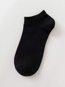 3 pares de calcetines blancos de corte alto para mujer, suaves y cómodos, estilo universitario para uso diario - Multicolor - Ver 5