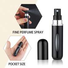 1pc/3pcs/4pcs Travel Perfume Bottle, 5ML Refillable Travel Sprayer, Travel Size Perfume Refill Bottleand Pocket Perfume Dispenser, Travel Bottle And Atomizer Sprayer For Cologne Perfume Holiday Essentials Holiday Travel Essentials Travel Bag Travel Accessories Travel Must Haves Beach Vacation Summer School Accessories Back To School Supplies Stuff