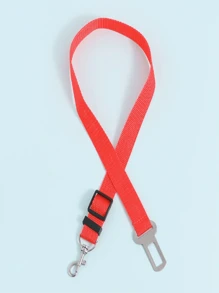 1pc Adjustable Pet Car Safety Leash, Polyester Material, Available In Multiple Colors, Suitable For Small, Medium And Large Cats And Dogs - Multicolor - View 14