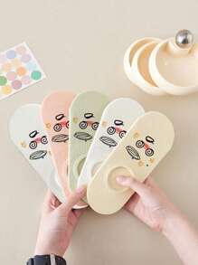 1/3/5/10 par niewidocznych skarpetek damskich, krótkie skarpetki, białe skarpetki, skarpetki damskie, śliczne skarpetki, skarpetki dziewczęce, czarne skarpetki, detale z kreskówek, oddychająca konstrukcja z otworami prowadzącymi, odprowadzanie wilgoci, miękkie i gładkie, odpowiednie na różne święta, sport, wypoczynek, biznes i inne codzienne ubrania, można nosić przez cały rok, kombinacje kolorów są losowe.