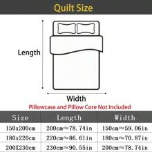 1pc Silky Butterfly Embroidered Lightweight Luxury Duvet, All-Seasons Use, Machine Washable - Pink Jade - View 4