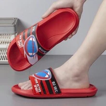 New Thick Sole Plus Size Men's Summer Sandals, Breathable Beach Shoes, Casual Dual-Use Slippers, Lightweight & Comfortable Waterproof Non-Slip Soft Bottom Beach Shoes, Versatile Fashionable Slides