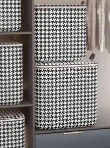 1 件装布衣柜收纳袋，无纺布大容量拉链封口收纳袋，适用于床上用品、衣服，防水