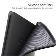 Kindle Paperwhite de 12.ª generación (modelo básico de 2024/2022 o 11.ª generación), con correa para la muñeca, funda de silicona suave antideslizante y cubierta protectora envolvente - Multicolor - Ver 4