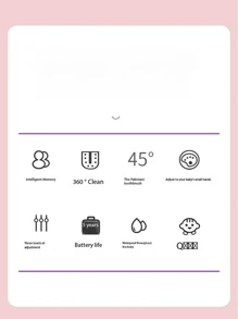 Cepillo de dientes eléctrico en forma de U para adolescentes con 1 cabezal de cepillo, cepillo de dientes con 3 modos de onda de dinosaurio de dibujos animados con diseño impermeable IPX7 y limpieza de 360 grados, regalo de cumpleaños para niños y niñas