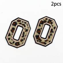 (A-Z) Leopard Letter Patches On Chenille Iron, Alphabet Patches On Alphabet Embroidered Clothing, Dresses, Hats, Jeans, Shoe Bags, DIY Supplies, Leopard,Grandma Mother's Day Gift,Mother's Day