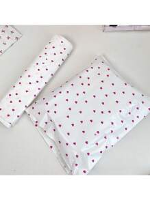 20 个粉色图案防水邮寄袋，适用于办公室、学生、服装包装