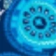 mandala azul