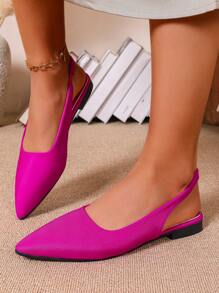 Factory Direct High-Quality Retro Style Women's Closed Toe Sandals, Romantic French-Inspired Design, Super Comfortable Low Heel Slip-On Shoes, Suitable For Spring And Summer