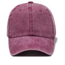 1 szt. Unisex Jednolity kolor Outdoor Casual Fashion Regulowana sprana czapka baseballowa