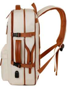 Modischer, multifunktionaler, einfacher, abriebfester, bequemer und vielseitiger Schul-/Pendler-Rucksack